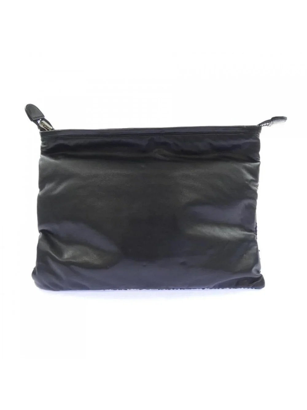 Chrome Hearts Dagger Zip Clutch